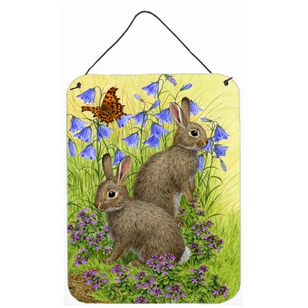 Carolines Treasures Rabbits Wall and Door Hanging Prints ASA2152DS1216